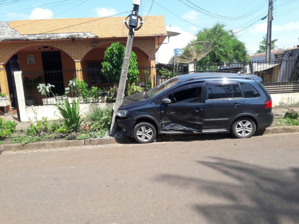 Maio Amarelo: número de colisões de carros contra postes ainda é alto no Pará