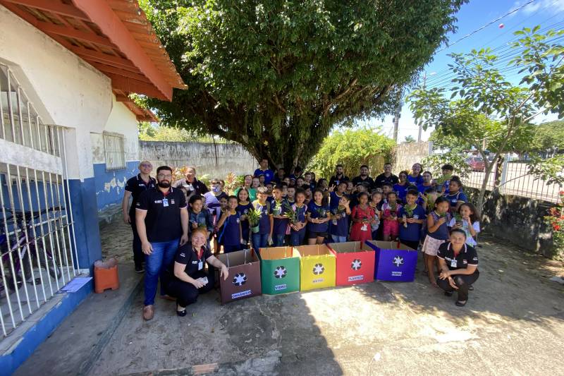 HRPC celebra dia mundial do meio ambiente com ação sustentável para 130 estudantes